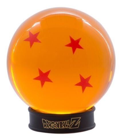 Replique - Dragon Ball - Boule De Cristal 4 étoiles 75 Mm + Socle